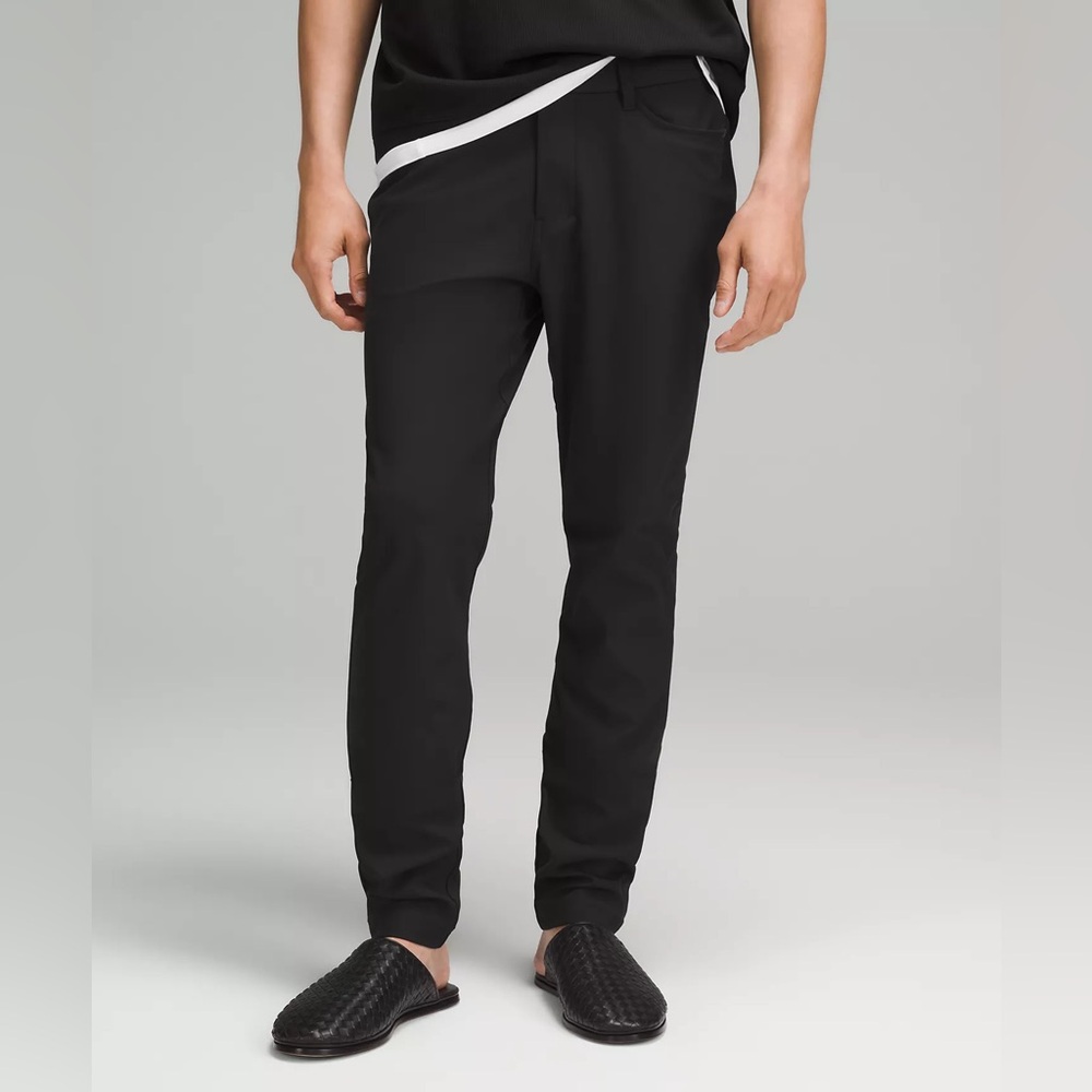 NWT Lululemon Men's Black Slim Fit Pants